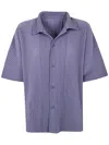 Issey Miyake Mc July Shirt In Grey