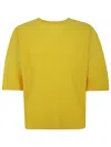 Issey Miyake Mc July Tshirt In Yellow