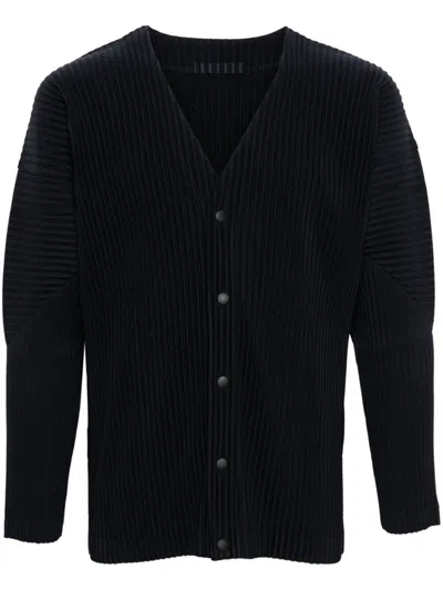 ISSEY MIYAKE HOMME PLISSE` ISSEY MIYAKE MEN BASICS CARDIGAN