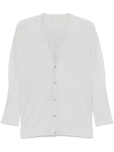 ISSEY MIYAKE HOMME PLISSE` ISSEY MIYAKE MEN BASICS CARDIGAN