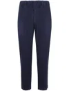 Issey Miyake Pleated Fabric Trousers In Blue
