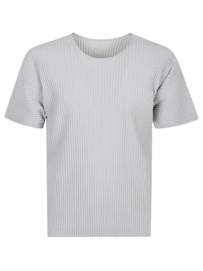 ISSEY MIYAKE HOMME PLISSE' ISSEY MIYAKE MEN LONG SLEEVE ROUNDNECK T-SHIRT