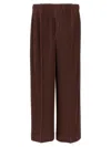 Issey Miyake Mc February Trousers In Brown