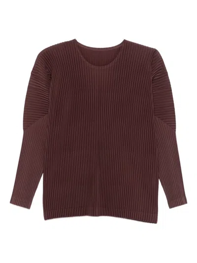ISSEY MIYAKE HOMME PLISSE' ISSEY MIYAKE MEN PLEATED SWEATER