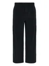 Issey Miyake Wide-leg Pleated Textured Pants With Cropped Length In Blue