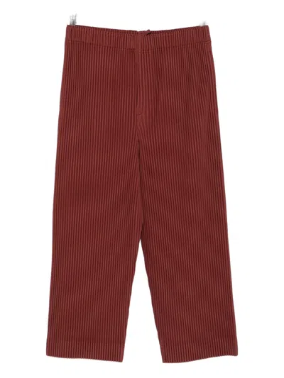 ISSEY MIYAKE HOMME PLISSE' ISSEY MIYAKE MEN PLEATED TROUSERS