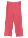 Issey Miyake Wide-leg Trousers Featuring Pleated Detail