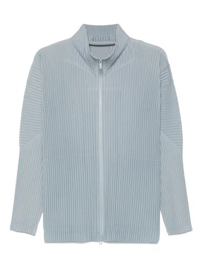 ISSEY MIYAKE HOMME PLISSE' ISSEY MIYAKE MEN PLEATED ZIPPED SHRIT