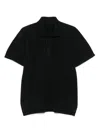 Issey Miyake Black Monthly Color May Polo In Black