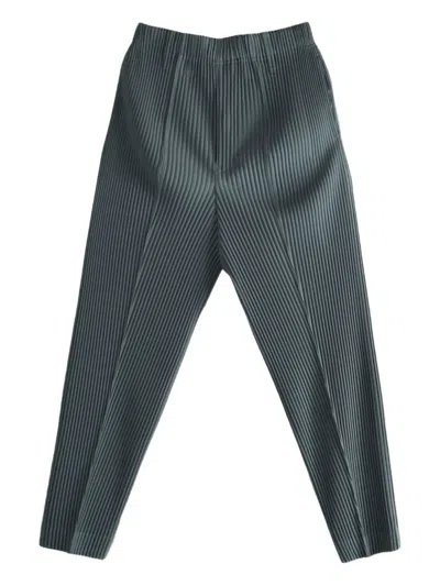 ISSEY MIYAKE HOMME PLISSE' ISSEY MIYAKE MEN STREIGHT LEG TROUSERS