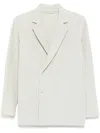 Issey Miyake Homme Plisse`  Men Tailored Pleats 1 Jacket In White