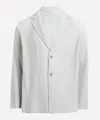 Issey Miyake Homme Plisse  Mens Single-breasted Pleated Blazer