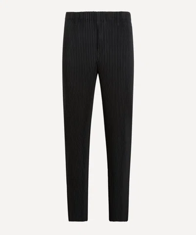ISSEY MIYAKE HOMME PLISSE ISSEY MIYAKE MENS BASICS PLEATED TROUSERS