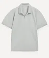 Issey Miyake Polo In Poliestere Ghiaccio   Uomo