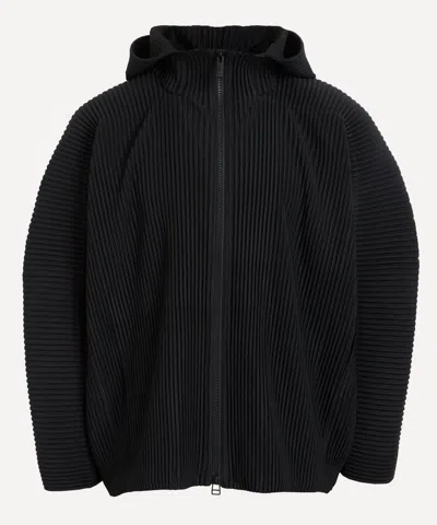 Issey Miyake Homme Plisse  Mens Mc May Pleated Jacket In Black