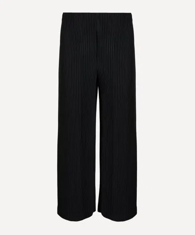 Issey Miyake Homme Plisse  Mens Mc May Pleated Trousers In Black