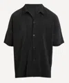 Issey Miyake Black Pleated Fabric Mc April Shirt