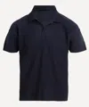 Issey Miyake Basic Pleated Polo Shirt
