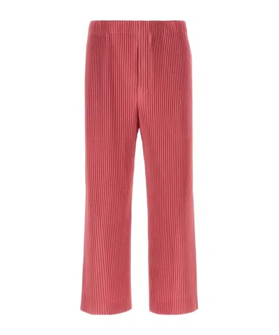 Issey Miyake Homme Plissé  Monthly Color April Pants In Pink