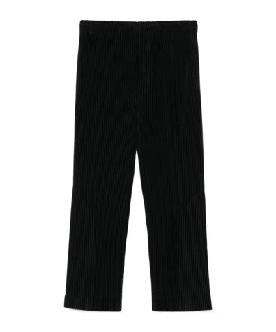 Issey Miyake Homme Plissé  Monthly Color April Pants In Black