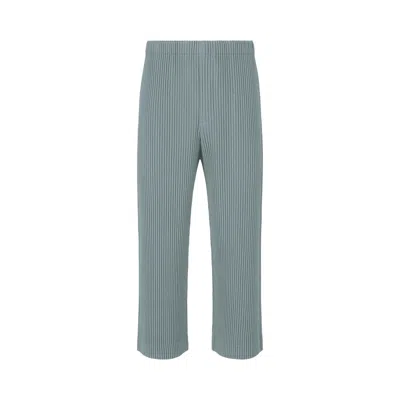 Pre-owned Issey Miyake Homme Plissé  Monthly Colors August Pants 'slate Blue' | Men's Size 2