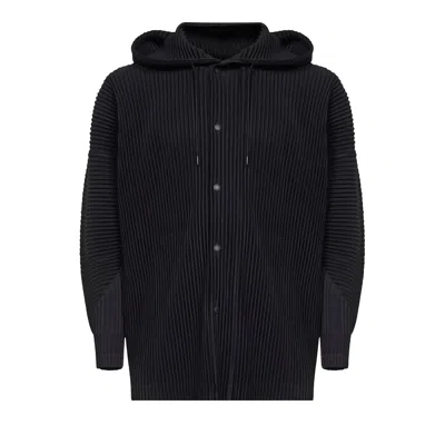 Pre-owned Issey Miyake Homme Plissé  Monthly Colors February Blouson 'black' | Men's Size 3
