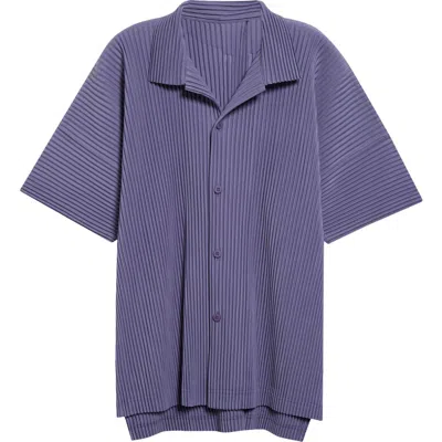 Issey Miyake Mc July Shirt In Purple