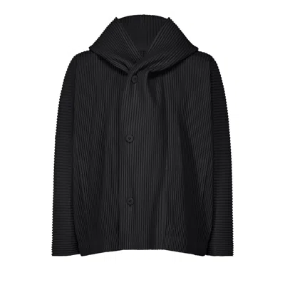 Pre-owned Issey Miyake Homme Plissé  Monthly Colors March Blouson 'black' | Men's Size 3