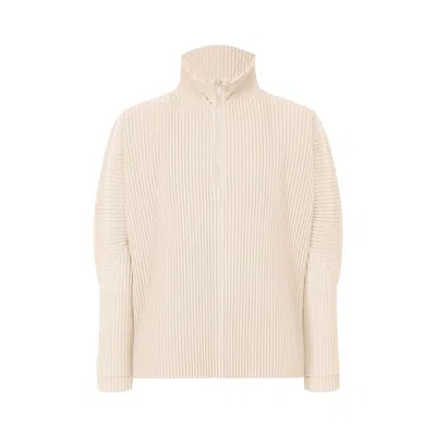 Pre-owned Issey Miyake Homme Plissé  Monthly Colors March T-shirt 'duomo Beige' | Tan | Men's Size 2
