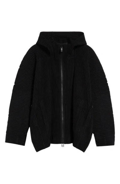 Issey Miyake Homme Plissé  Monthly Colors May Pleated Hooded Jacket