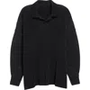 Issey Miyake Black Monthly Color January Polo In Black