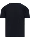 Issey Miyake Navy Basics T-shirt In Blue