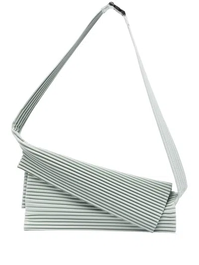 Issey Miyake Homme Plisse'  Overlap Shoulder Bag