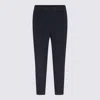 Issey Miyake Cropped Pleated Trousers For Modern Look In Blue