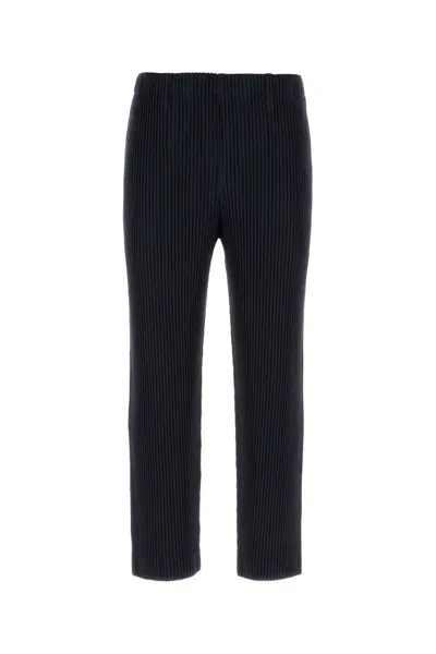 Issey Miyake Homme Plisse  Trousers In Blue
