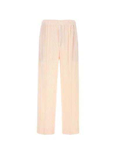 Issey Miyake Homme Plisse'  Pants Monthly Colors: January In Pink