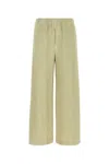 Issey Miyake Pistachio Green Polyester Wide-leg Pant