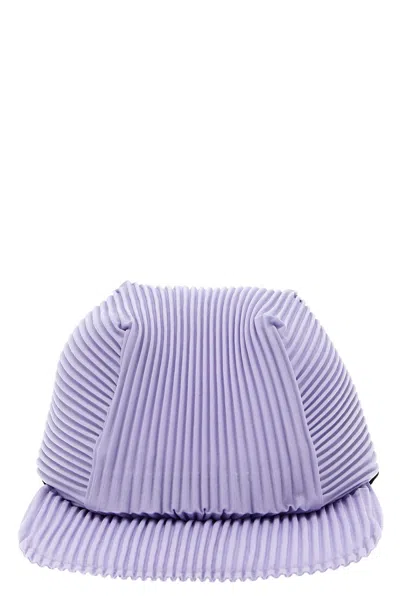 ISSEY MIYAKE HOMME PLISSE' ISSEY MIYAKE PLEATED BASEBALL CAP