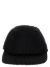 Issey Miyake Pleated Baseball Cap Hats Black