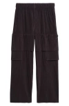Issey Miyake Homme Plissé  Pleated Cargo Pants In Brown
