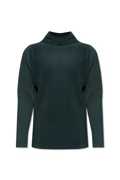 Issey Miyake Homme Plissé  Pleated High In Green