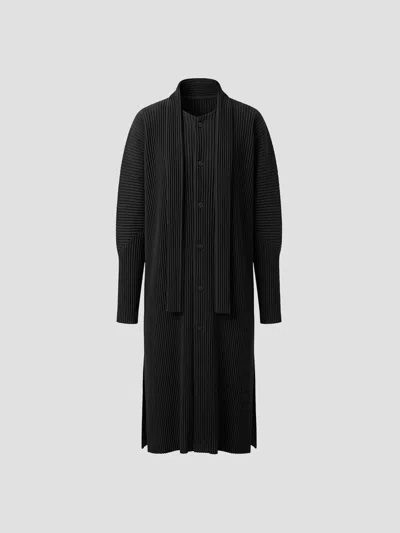 Issey Miyake Homme Plissé  Pleated Mini Shirt In 15