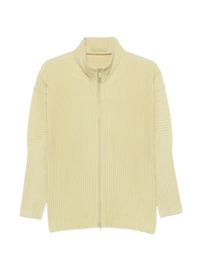 Issey Miyake Homme Plisse'  Pleated Shirt In Green
