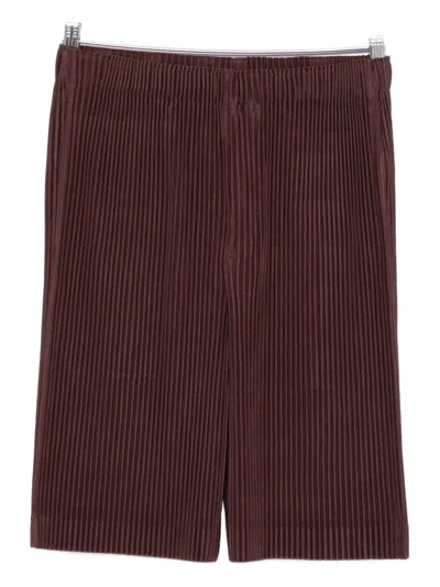 ISSEY MIYAKE HOMME PLISSE' ISSEY MIYAKE PLEATED SHORTS
