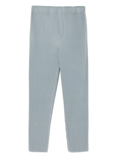ISSEY MIYAKE HOMME PLISSÉ ISSEY MIYAKE PLEATED STRAIGHT-LEG TROUSERS