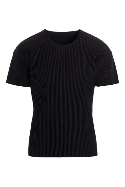 ISSEY MIYAKE HOMME PLISSE' ISSEY MIYAKE PLEATED T-SHIRT