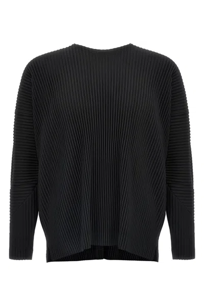 ISSEY MIYAKE HOMME PLISSE' ISSEY MIYAKE PLEATED T-SHIRT