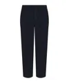Issey Miyake Pleated Trouser In Blue