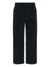 Issey Miyake Wide-leg Pleated Textured Pants With Cropped Length In Black