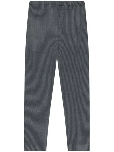 ISSEY MIYAKE HOMME PLISSÉ ISSEY MIYAKE PLEATED TROUSERS WITH ELASTICATED WAISTBAND